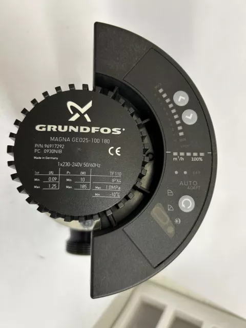 Grundfos Magna Geo 25-100 180 Circulating Pump  96917292 Cast Iron 230-240V