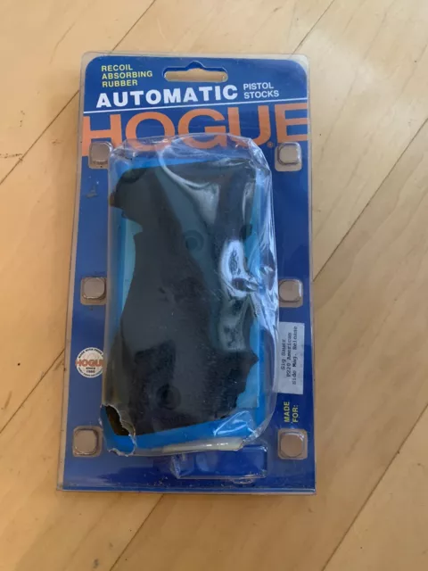 Hogue Automatic Pistol Stock For SIG P220 Over Molded Rubber Grip In Black