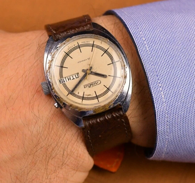 Montre Homme Anker - Mécanique à Remontage Manuel - Antimagnétique - Occasion