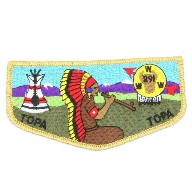S-12 Topa Topa Lodge 291 Flap Ventura County Council Patch CA OA BSA