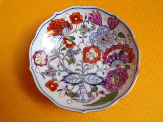 Meissen Schwerter Schale Zwiebelmuster Royal Bunt Blume Gold 1.Wahl rar top!