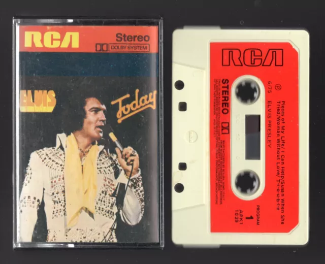 K7 Audio ★ Elvis Presley - Elvis Today ★ Cassette Tape RCA APK 11039