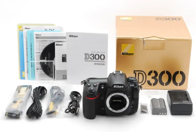 【MINT- BOXED S/C 26320】Nikon D300 12.3MP Digital SLR DSLR Camera From JAPAN