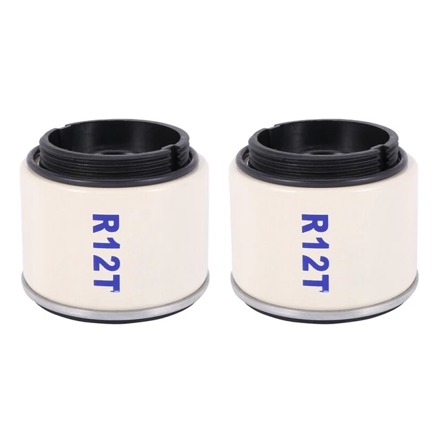 2X R12T Kraftstoff- / Wasser Abscheider  Motor für 40R 120AT S3240 NPT ZG1/4O9D4