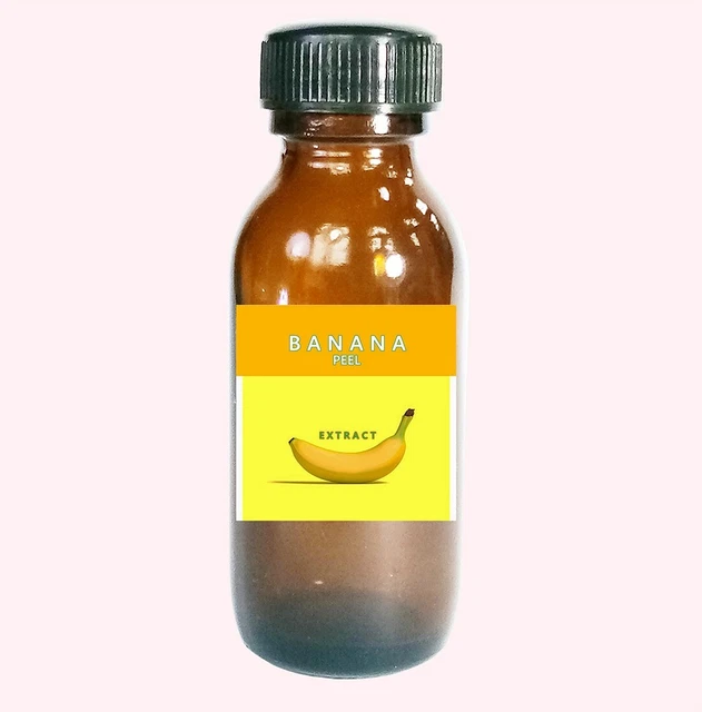 30 G. BANANA Peel Extract 100% Bright Youthful Cosmetic Ingredients ...