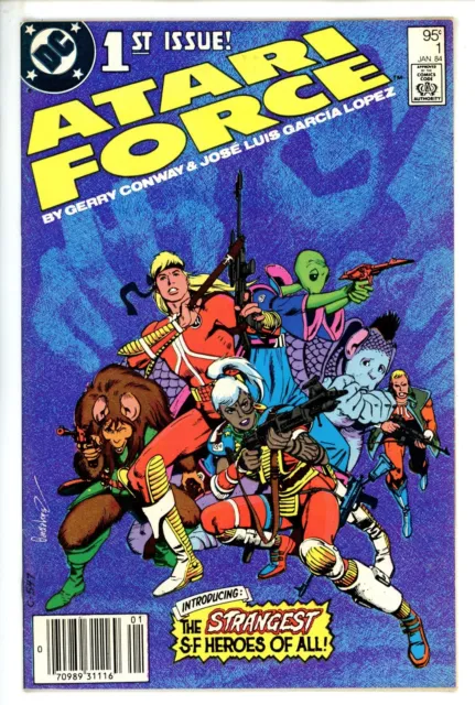 Atari Force Vol 2 #1 DC FN+ (1984) Canadian Variant