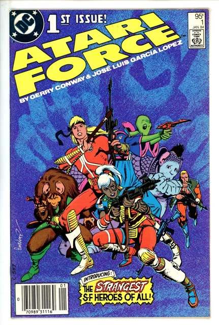 Atari Force Vol 2 #1 DC FN+ (1984) Canadian Variant