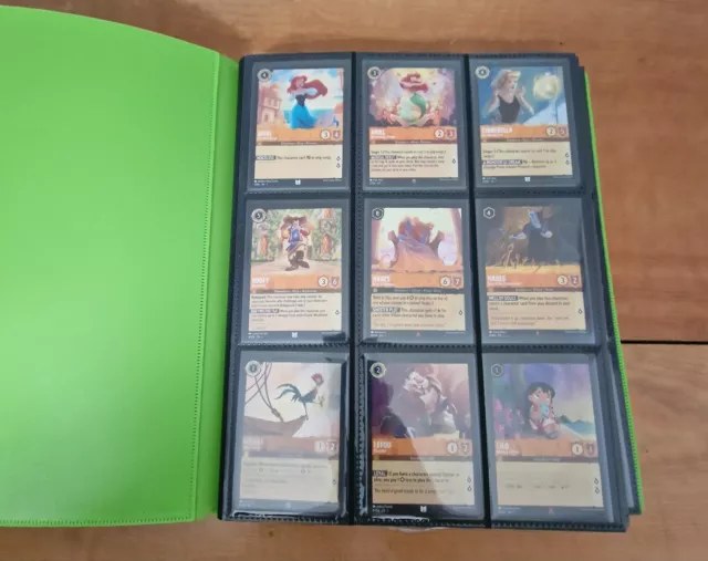 Disney Lorcana Chapter 1 Set Including 52 Foils!