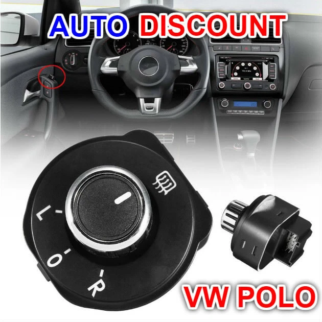 Bouton Commande Interrupteur de Reglage du Retroviseur for VW Volkswagen POLO 6R 2