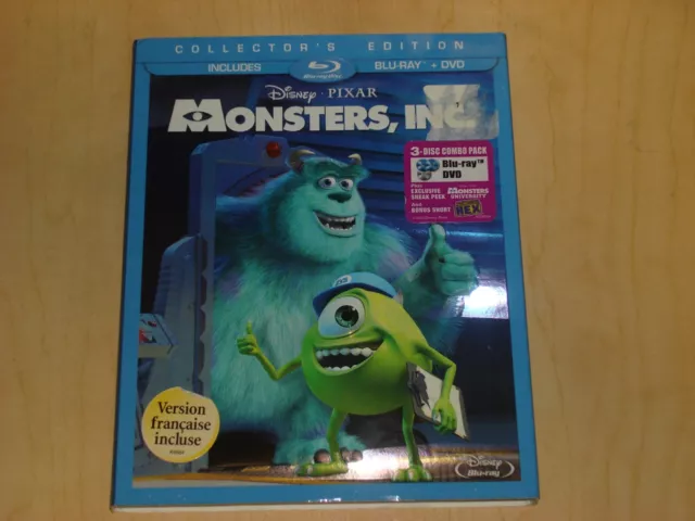  Monsters, Inc. (Three-Disc Collector's Edition: Blu