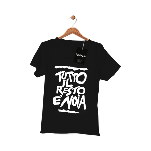 maglietta  t-shirt da donna con scritta divertente tuuto il resto è noia