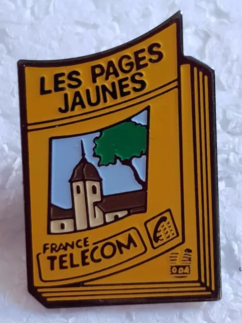 Pin's  Les pages jaunes France Telecom