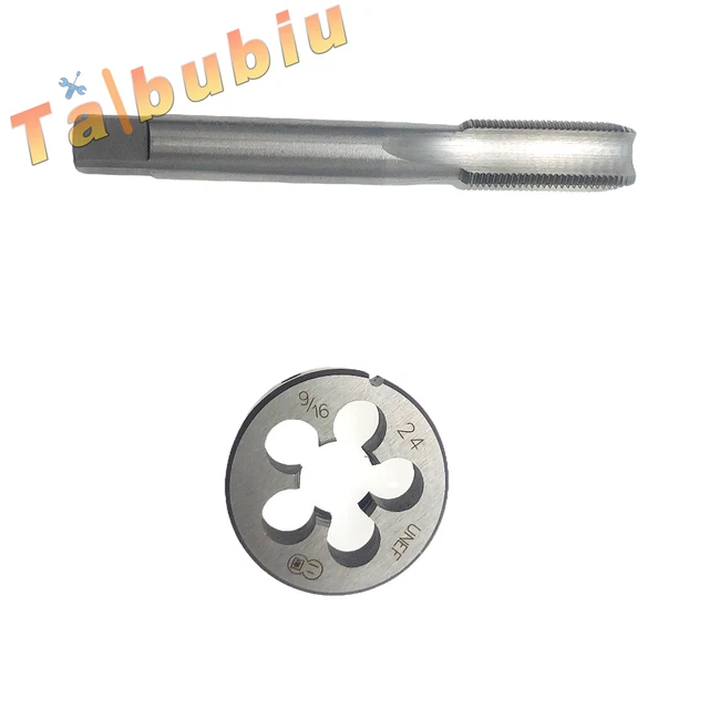 9/16-24 (9/16x24) Tap and Die Set HSS Right Hand 9/16-24 Thread Per Inch