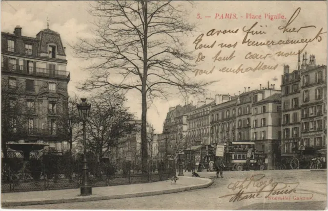 CPA AK PARIS 9e Place Pigalle (925334)