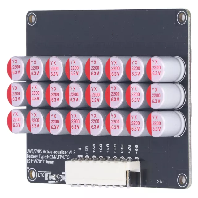 Active Battery Equalizer 0-5.5A Current Battery Balance Card Width Accurate