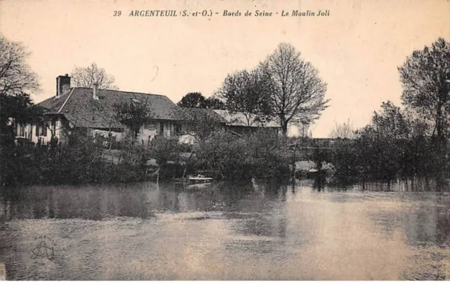 95 - SILVEREUIL - SAN28660 - banks of the Seine - Le Moulin Joli
