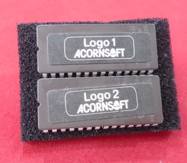 Acornsoft Logo Roms (Logo 1 & Logo 2) pour Le BBC Micro Et Master128