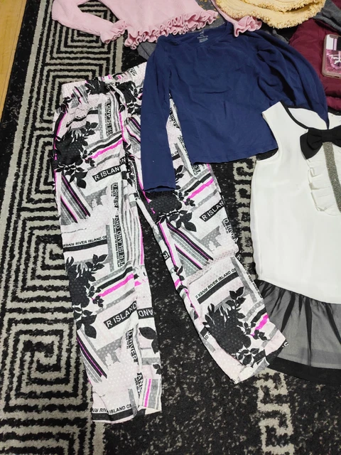#C85 Enorme pacchetto di vestiti per ragazze 7-8 anni GEORGE NEXT PRIMARK M&S 10