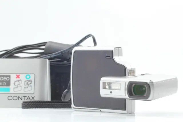 [Near MINT] Contax U4R Black Digital Camera Carl Zeiss - Battery From JAPAN