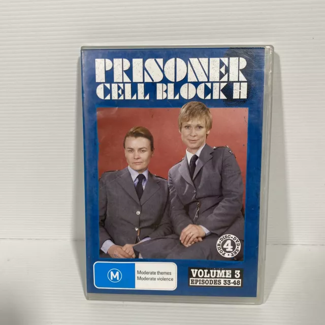 Prisoner Cell Block H Volume 3 Episodes 33-48 - Region 4 AUS DVD - VGC