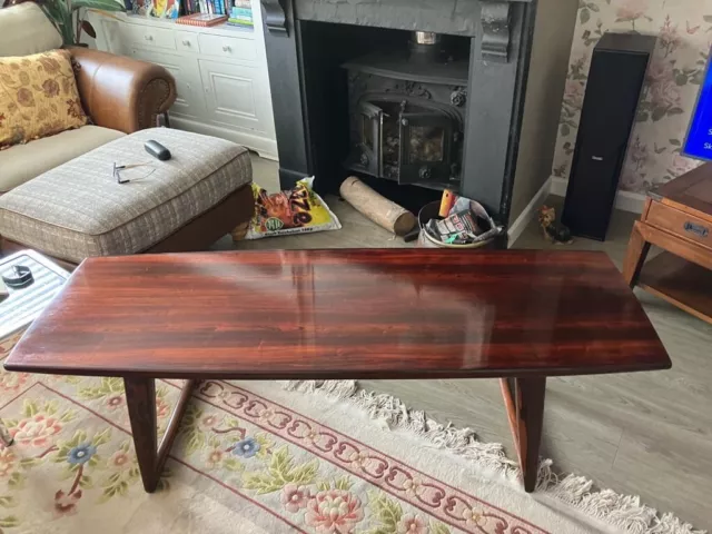 Danish Rosewood Coffee Table