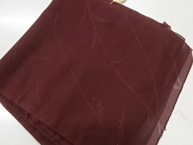 45838# Japanese Kimono / Bolt For Haori Coat / Woven Leaves