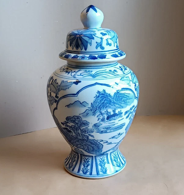 Porcelaine Bleue Et Blanche, Porcelaine Rouge Et Blanche, Pot De Gingembre Vase De Style Chinois Affiche De Decoration D%e2%80%99art Oriental Pots Et Jardinieres