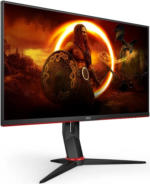 AOC Gaming 24G2SU/BK  60.47 cm (23.8") 1920 x 1080 (Full HD) 4 ms 165 Hz Free...
