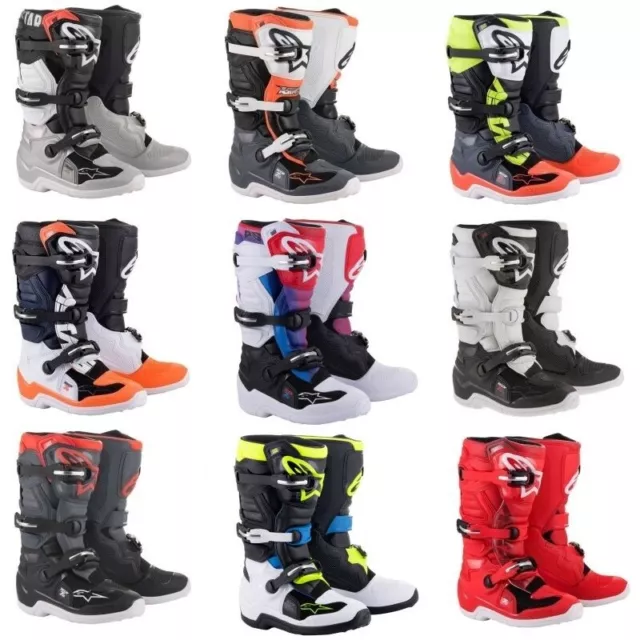 2023 Alpinestars Tech 7S Youth/Kids MX Motocross Offroad Boots - Pick Size/Color