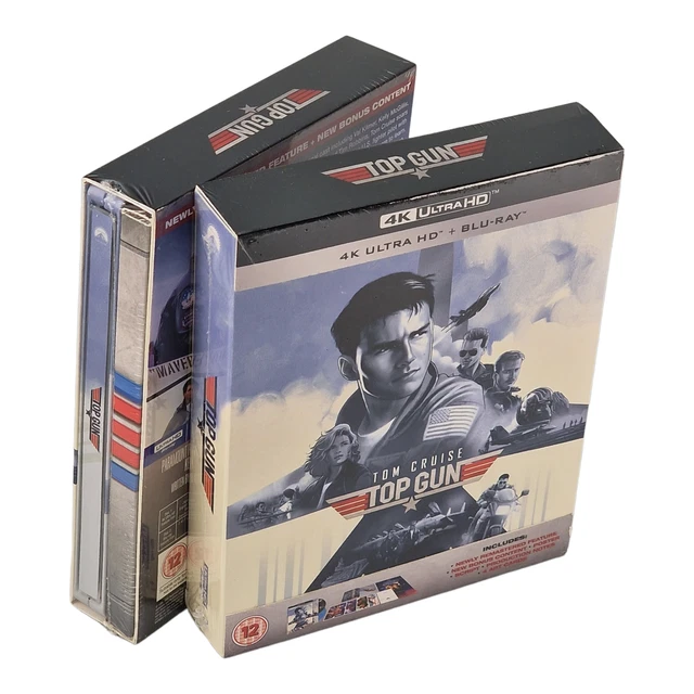 TOP GUN 4K Bluray SteelBook Edition Collector limitée Zavvi Zone Free