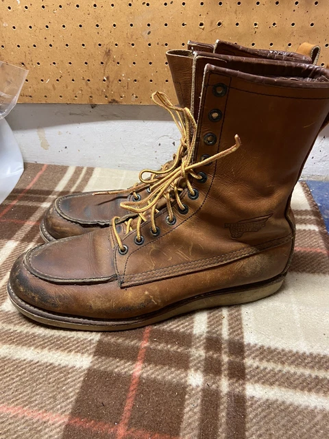 RED WING BOOTS 8-Inch Soft Toe Boot Model 10877 Size 11.5 £82.41