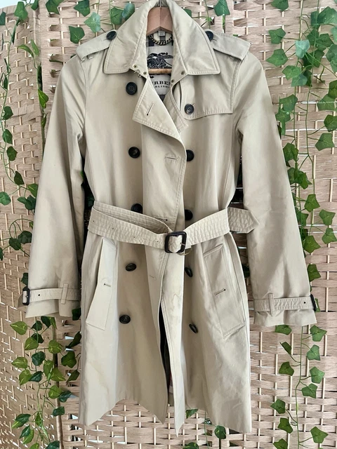 Imperméable Femme Vert Kaki 3/4 - Taille 44 - Marque ANNE PERENNA - Neuf Sans Étiquettes - Style Élégant