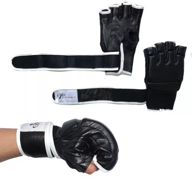 Guanti MMA LangRay - Pelle PU Per Boxe, Muay Thai, Kickboxing - Foto 3