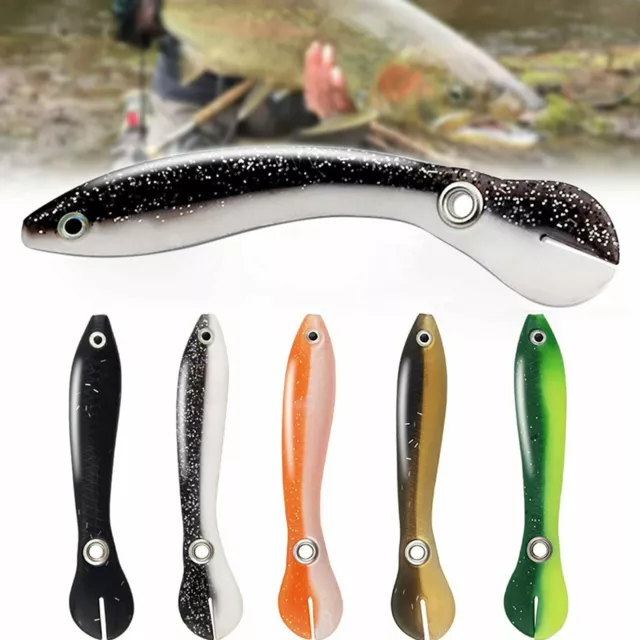 5x leurres de pêche faux appâts leurre de pêche bionique doux eau salée douce