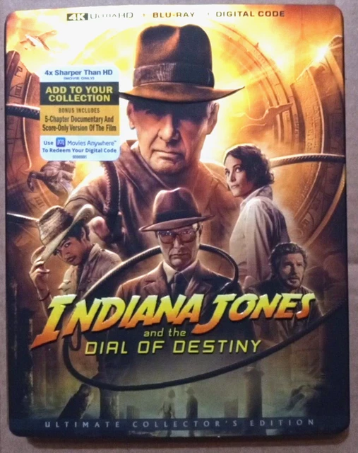 INDIANA JONES AND The Dial Of Destiny (4K Ultra Hd + BluRay + Code Digtal) EUR 44,57 PicClick FR