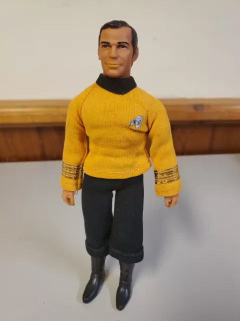 Vintage Mego 1974 Star Trek Captain Kirk Action Figure 8”