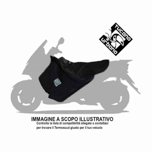 Tucano Urbano Couvre-Jambes Moto Termoscud R062WX Piaggio MP3 300 350 400 500