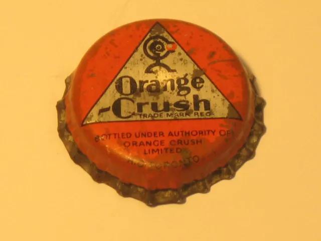 Orange Crush Cork Bottle Cap Authority H.O. Toronto