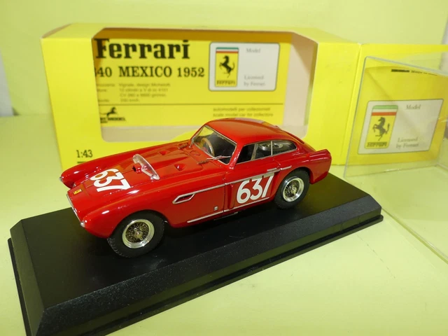 Ferrari 340 Mexico Spider U.S.A. 1953 Black 52223 Art-Model