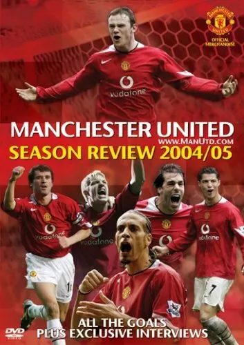 NEW! Manchester United DVD Season Review 2004/2005 04/05 Man Utd FC MUFC R2