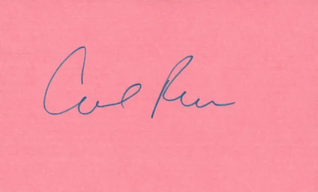 Rob Reiner Actor Comedian Director Movie Autographed Signed Index Card JSA COA