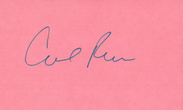 Rob Reiner Actor Comedian Director Movie Autographed Signed Index Card JSA COA