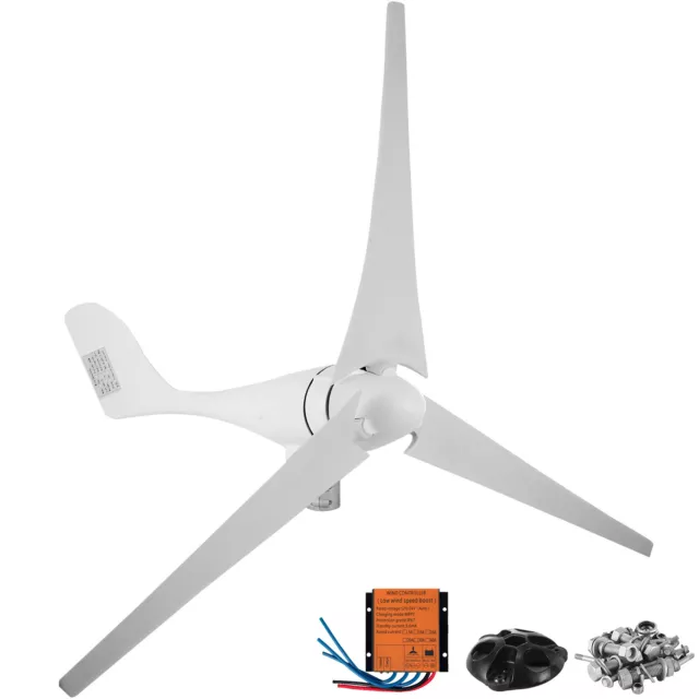 VEVOR Éolienne Générateur de Vent Wind Turbine 400 W 12 V Faible Bruit Durable