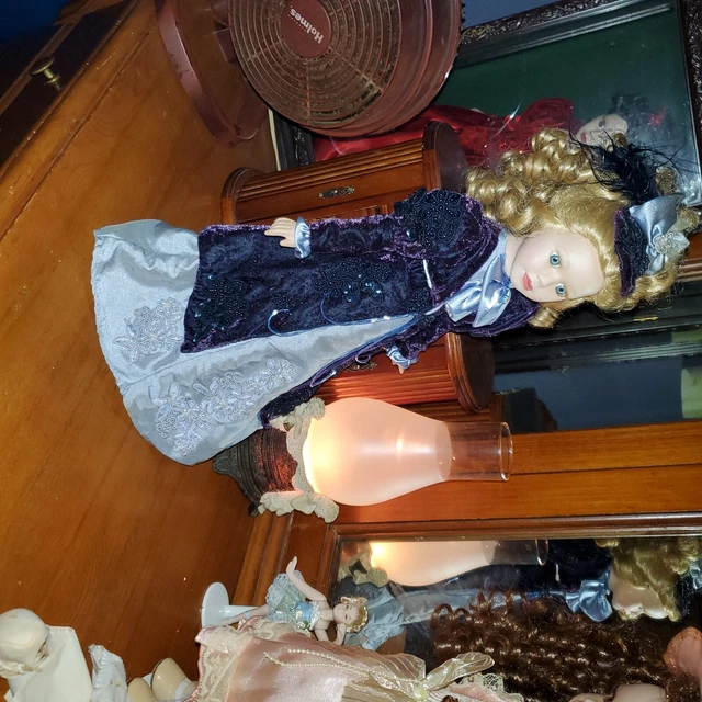 HERITAGE SIGNATURE COLLECTION Porcelain Doll "Angel Angelica" COA