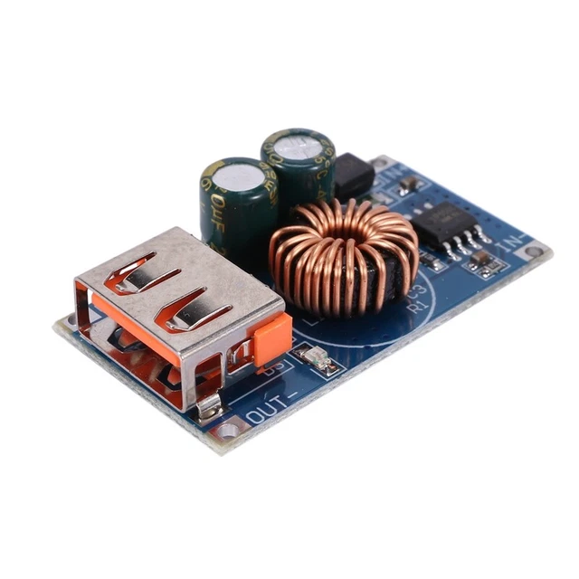Modulo step-down USB DC 12 V/24 V a Qc3.0 ricarica rapida telefono cellulare B1X4
