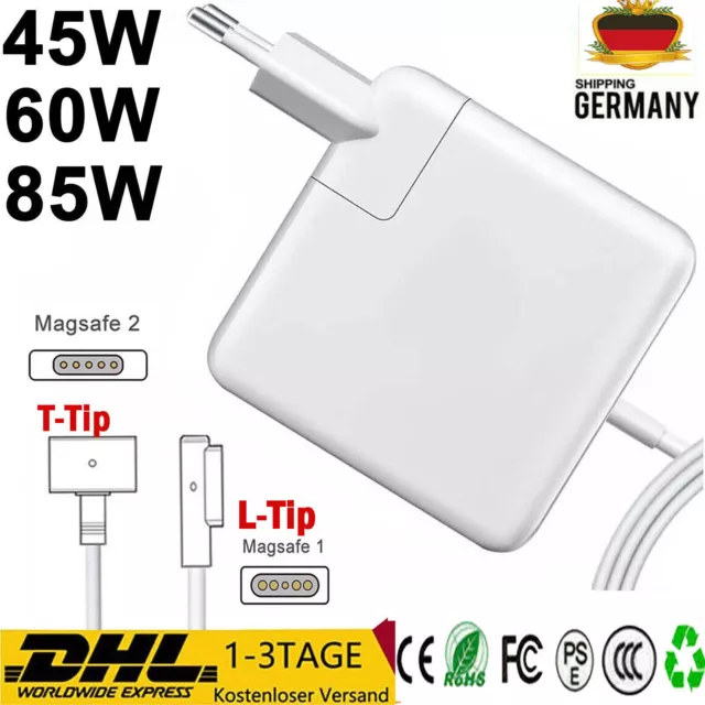 45/60/85W AC Netzteil Ladegerät für Apple/MacBook Air/Pro 11"13"15"17 L/T-Spitze