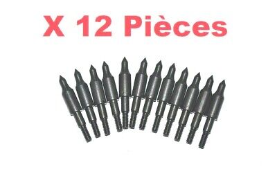 BLUNT Nylon Pointes de Flèche Cible 6pcs Blunt Broadheads 2.5cm Diamètre Pratique 