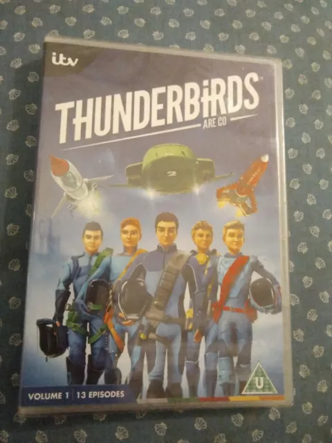 Thunderbirds Are Go Dvd Volume 1, Brand New Sealed Freepost