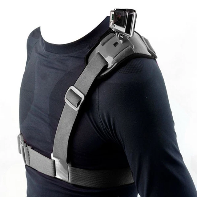 Soporte para cinturón de montaje en el hombro para GoPro Hero 10 9 8 7 6 5 DJI Action 2