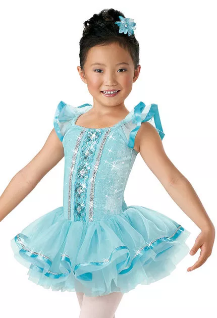 NEW Weissman "Que Sera Sera" Dance Costume Skate Dress 6141 Child